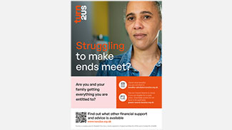 Struggling to make ends meet poster