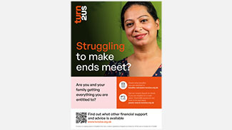 Struggling to make ends meet poster